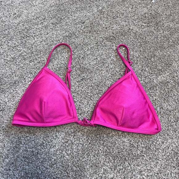 Garage Hot Pink Bikini Top - Picture 2 of 4
